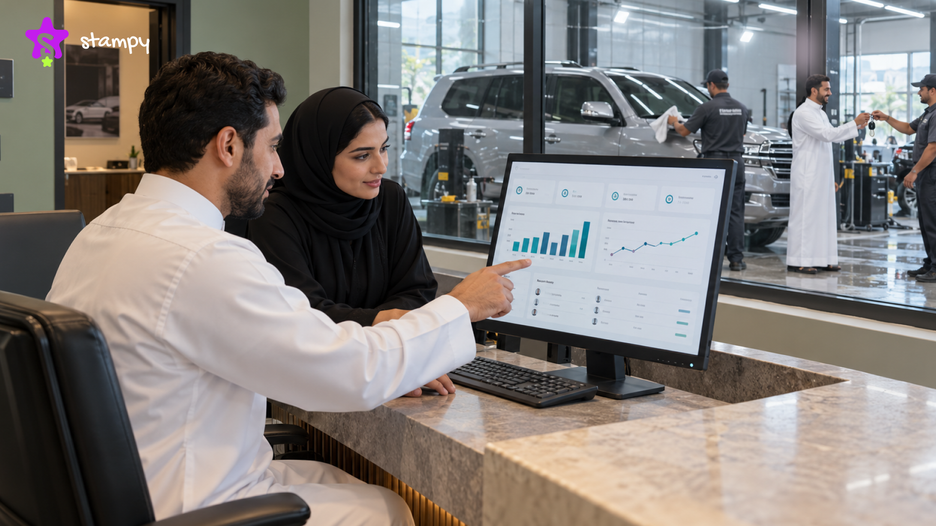 إعلانات مغاسل السيارات في الرياض