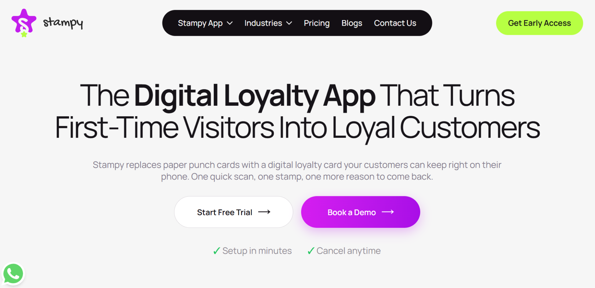 stampy digital loyalty platform