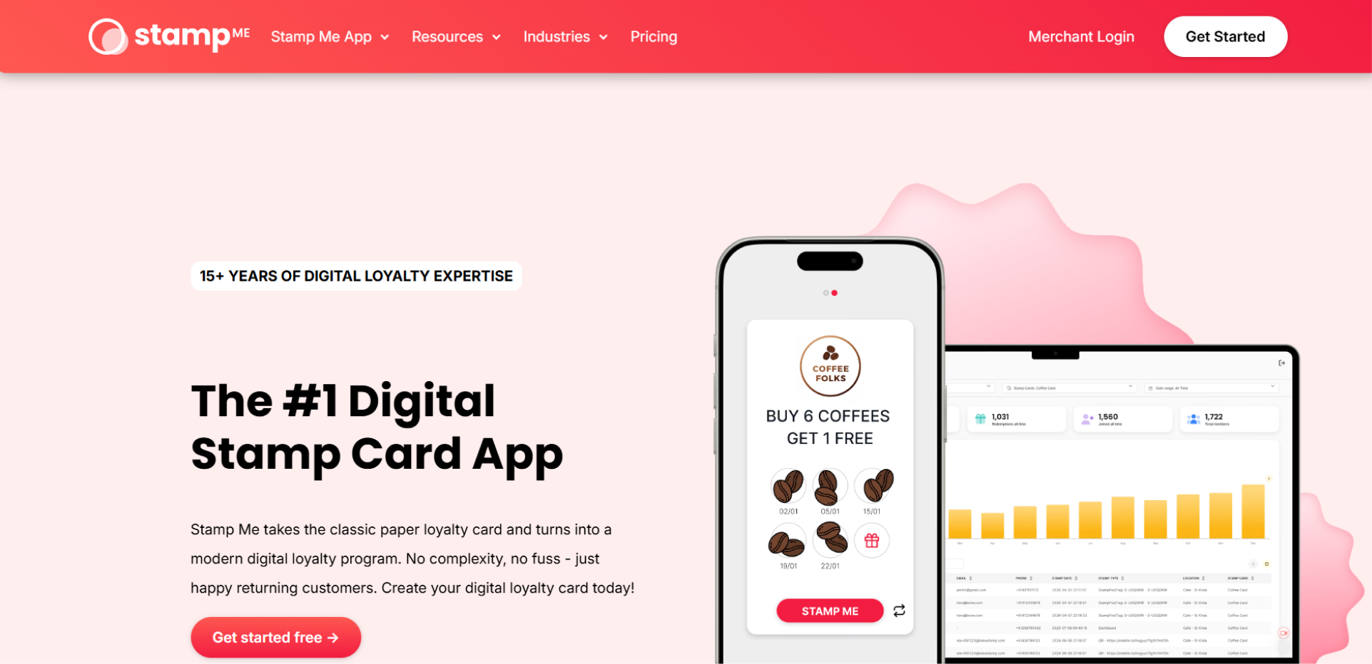 Stamp me digital stamp card platform
