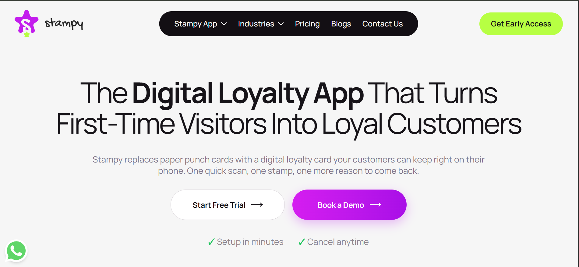 stampy digital loyalty app